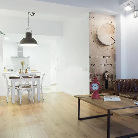 Bright Industrial Loft Center Apartmán Barcelona