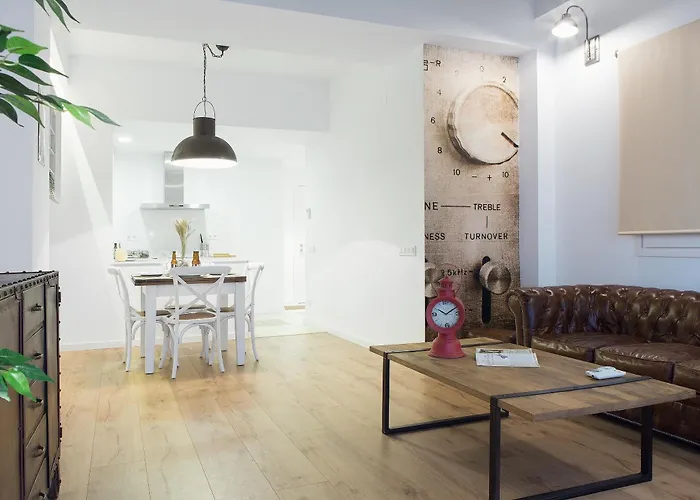 Bright Industrial Loft Center Apartamento Barcelona